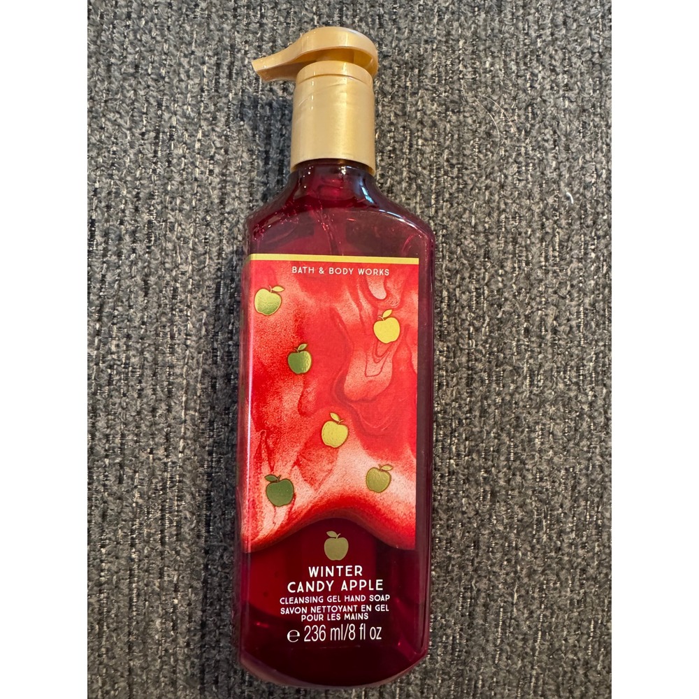 Bath & Body Works Winter Candy Apple Cleansing‎ Gel Hand Soap 8 fl oz